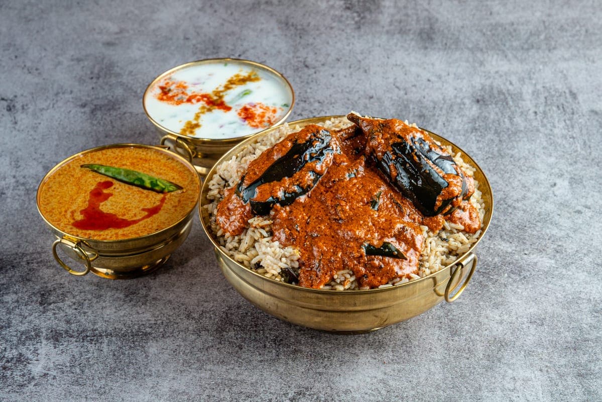 Guthi Vankaya Biryani