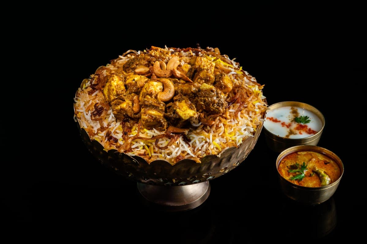 Kaju Paneer Biryani