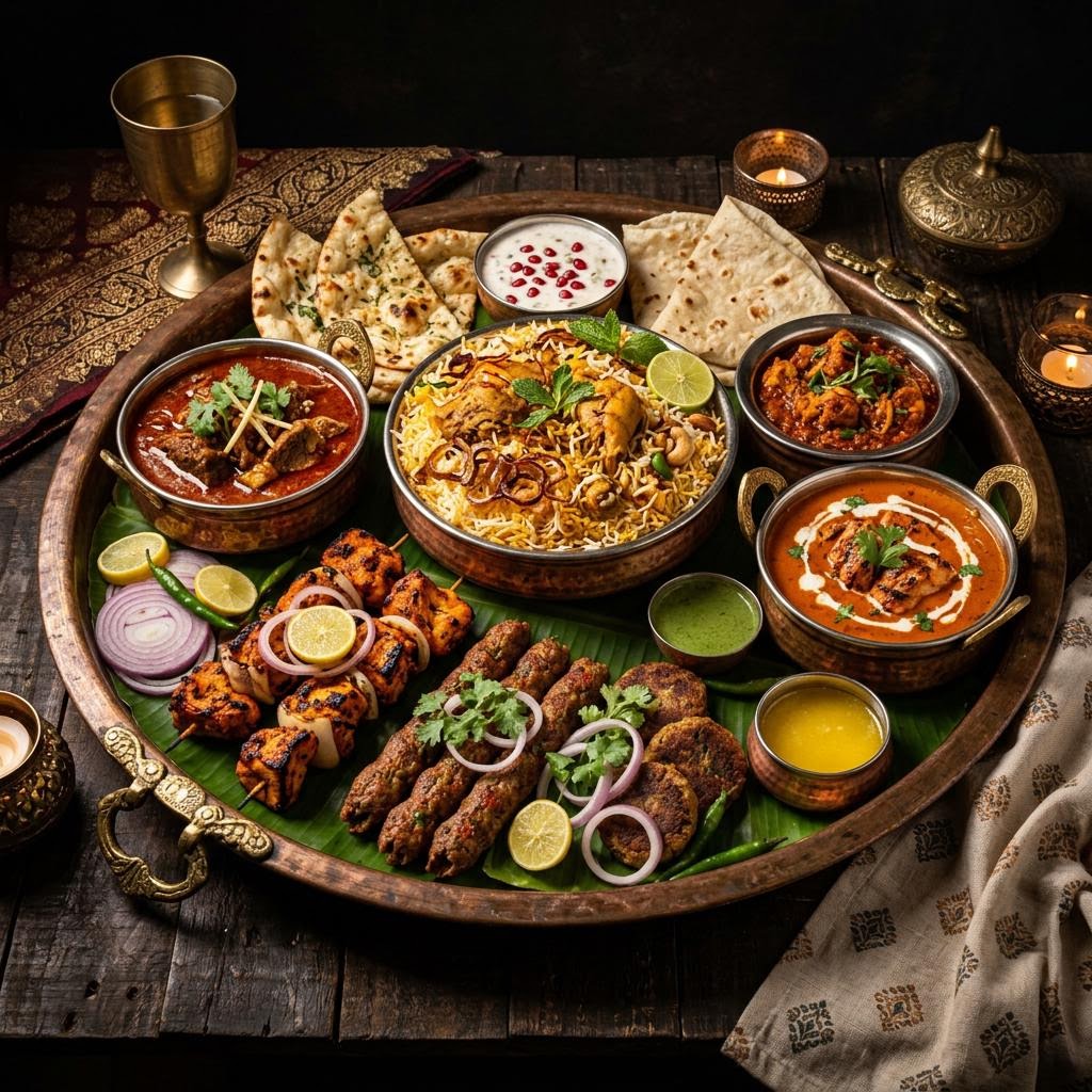 Chicken & Mutton Feast (Chicken + Mutton + Common Items)
