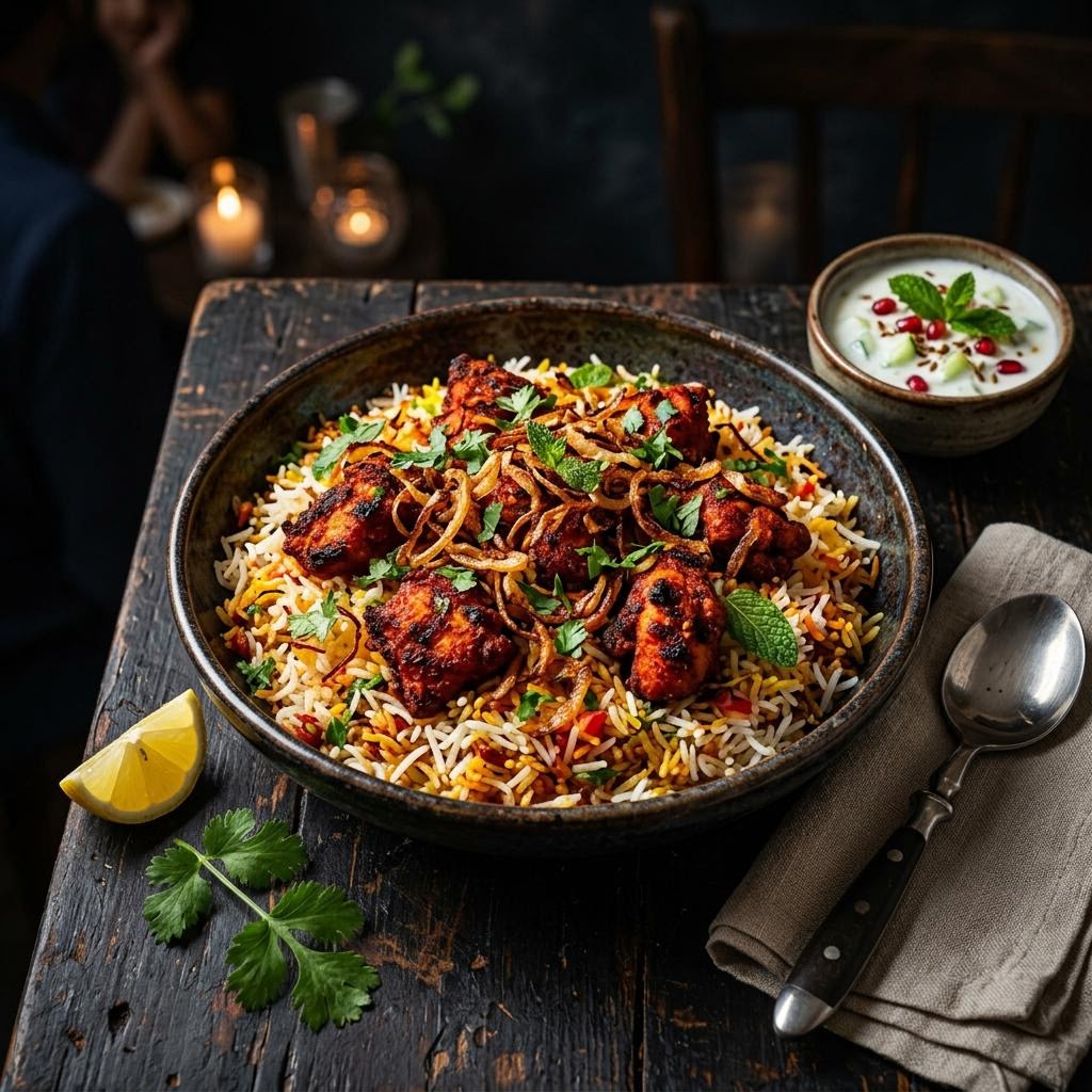 Antera Chicken 65 Biryani
