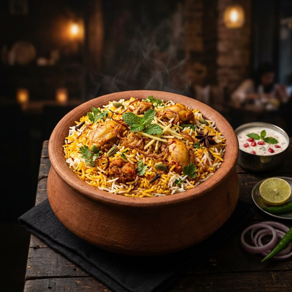 Chicken Dum Maro Dum Biryani