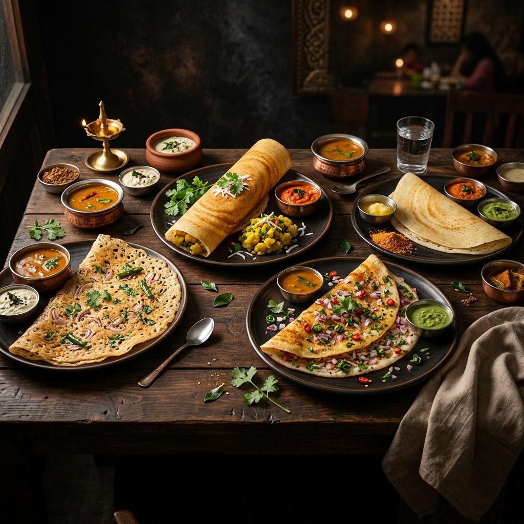 Dosa - Plain / Ghee