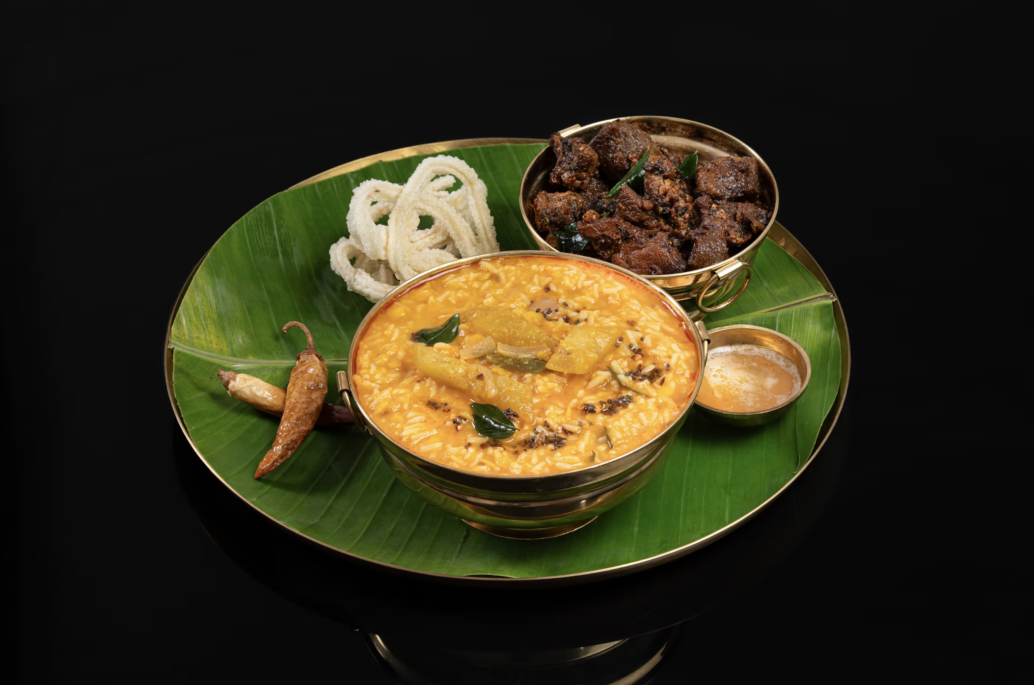 Feast Thali with Mutton