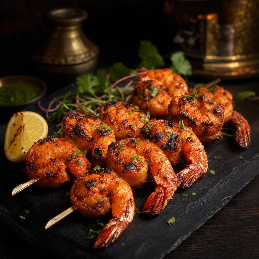 Chilli Garlic Prawns