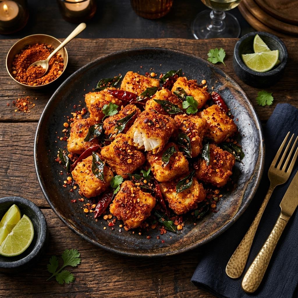 Gun Powder Crunchy Fish