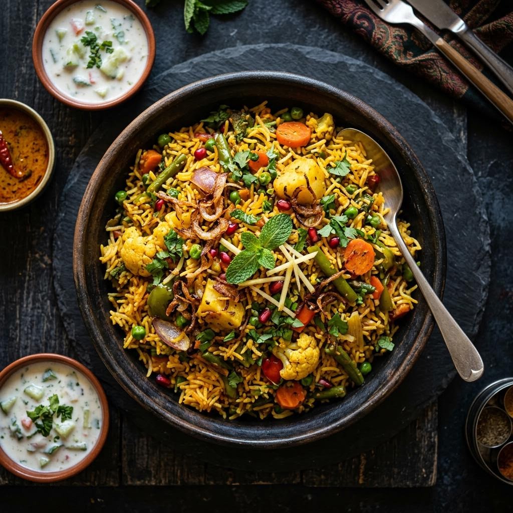Mix Vegetable Biryani