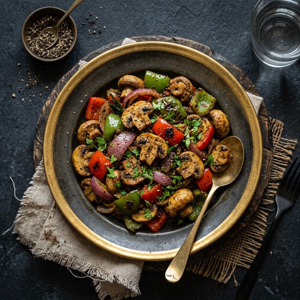Mushroom Pepper Dry