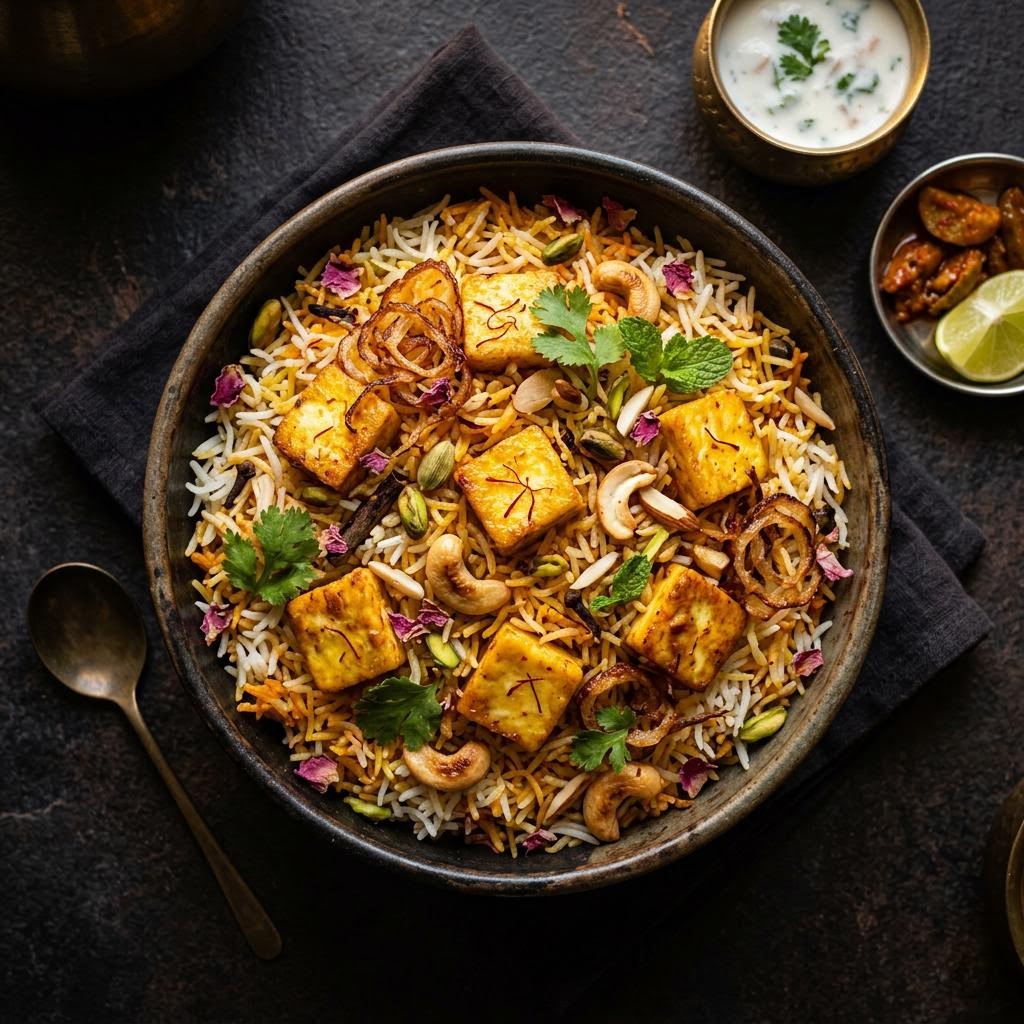 Nizam-e-Paneer Biryani