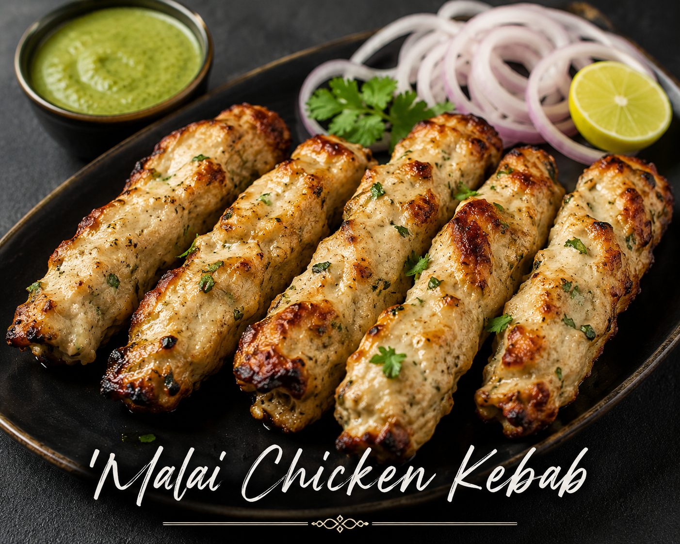 Malai Chicken Kebab