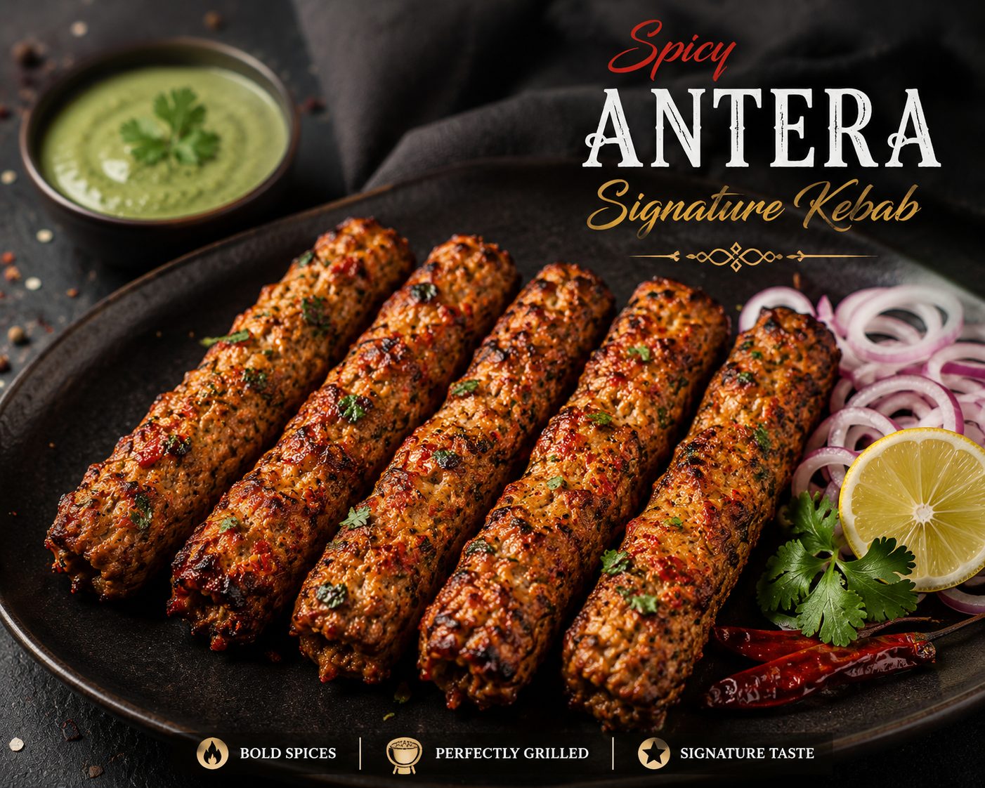 Spicy Antera Signature Kebab