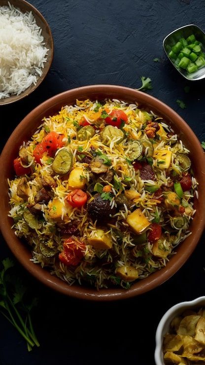 Ulavacharu / Gongura Veg Biryani